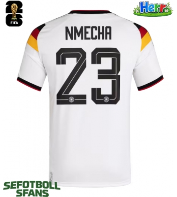 Tyskland Felix Nmecha #23 Hemmatröja VM 2026 Kortärmad